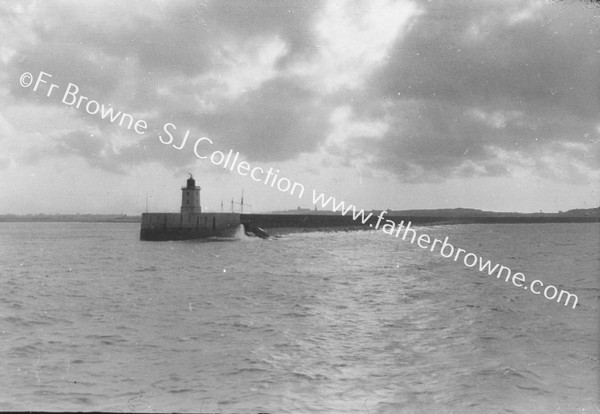 THE BREAKWATER AT HOLYHEAD